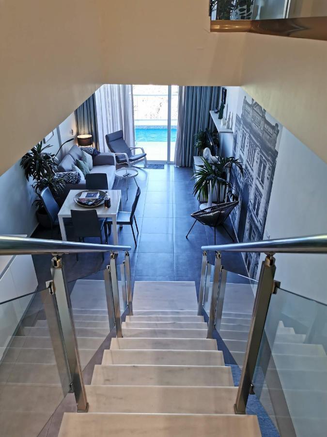 Duplex Maisonette With Heated P-Pool And Jacuzzi Saint Julian's Eksteriør billede